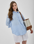 Linen Rich Drawstring Shorts