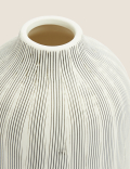 Medium Linear Striped Vase