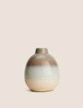 Medium Reactive Glazed Bud Vase