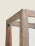 Wooden Small Hurricane Lantern