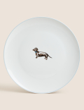12 Piece Dachshund Dinner Set