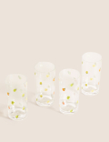 Set Of 4 Summer Fruits Picnic Highballs