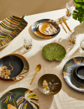 Jungle Leaf Picnic Bowl
