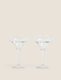 Set of 2 Margarita Glasses