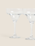 Set of 2 Margarita Glasses