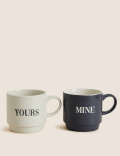 Set of 2 Mine & Yours Mugs