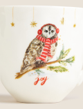 Christmas Owl Mug