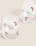 Set of 2 Candy Cane Tumblers