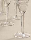 Set of 4 Adeline Champagne Flutes