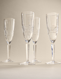 Set of 4 Adeline Champagne Flutes
