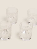 Set of 4 Adeline Glass Tumblers