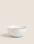 12 Piece Gold Rim Dinner Set