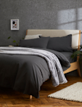 2pk Brushed Cotton Pillowcases