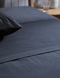 Pure Brushed Cotton Flat Sheet