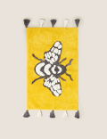 Pure Cotton Bee Bath Mat