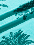 Pure Cotton Palm Beach Towel