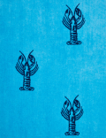Pure Cotton Lobster Beach Towel