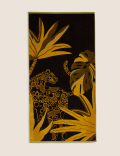 Pure Cotton Leopard and Palm Beach Towel