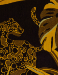 Pure Cotton Leopard and Palm Beach Towel