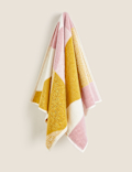 Pure Cotton Abstract Shapes Towel