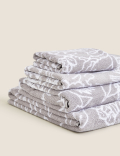 Pure Cotton Floral Towel