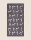 Pure Cotton Zebra Towel