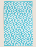 Pure Cotton Geometric Towel