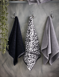Pure Cotton Leopard Print Towel