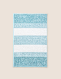 Bobble Striped Bath Mat