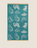 Pure Cotton Dinosaur Kids Towel