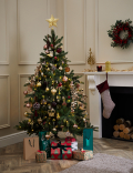 Gold Townhouse Stocking Holder