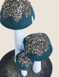 Glitter Toadstool Room Decoration