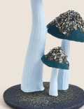 Glitter Toadstool Room Decoration