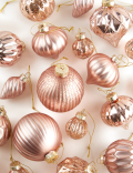 20pk Glass Baubles
