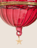 Red Glass Open & Close Bauble