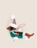 Hanging Sausage Dog Decoration