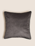Velvet Cheetah Embroidered Cushion