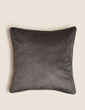 Velvet Cheetah Embroidered Cushion