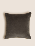 Pure Cotton Velvet Embroidered Cushion