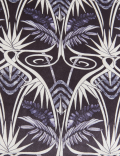 Velvet Geometric Piped Cushion