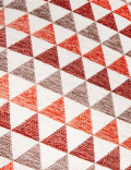 Chenille Geometric Cushion