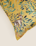 Velvet Deer Embroidered Cushion