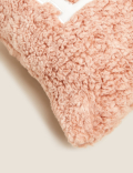 Teddy Love Slogan Mini Cushion