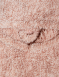 Teddy Fleece Hooded Blanket