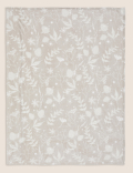 Fleece Floral Throw