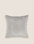 Velvet Butterfly Embroidered Cushion