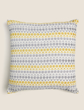 Hexagon Geometric Cushion