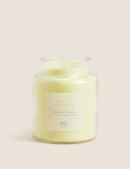 Soft Lemon Jar Candle