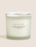 Pear Blossom & Freesia 3 Wick Candle
