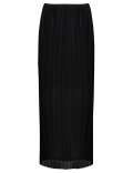 Pleated Maxi Skirt